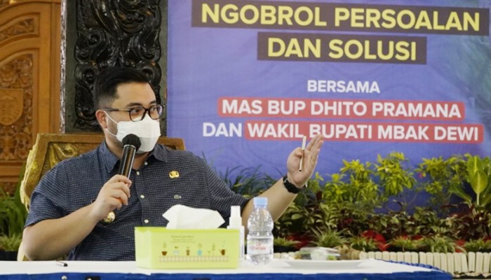 Mas Bup Dhito Sedang Cari Nama untuk Pendopo Kabupaten Kediri, Diputuskan di Hari Jadi