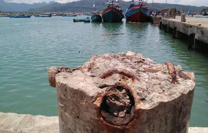 Proyek Dermaga Pacitan Diduga Menyalahi Spesifikasi Teknis