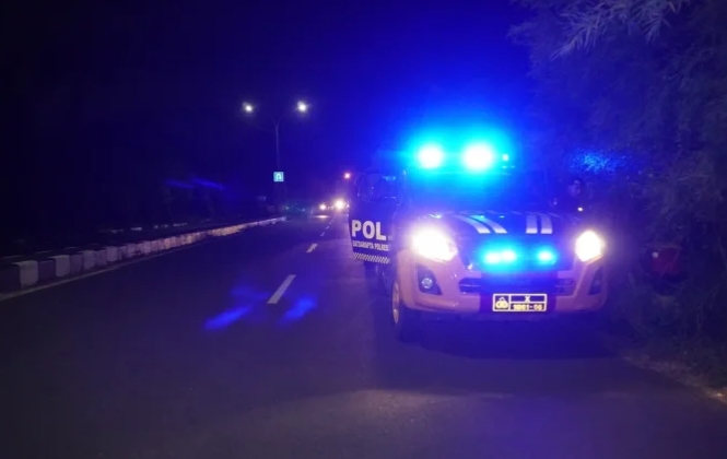 Patroli sahur Polres Bangkalan