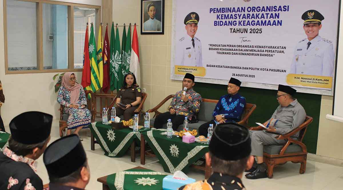 Pemkot Pasuruan Ajak Ormas Keagamaan Perkuat Persatuan dan SDM Bangsa