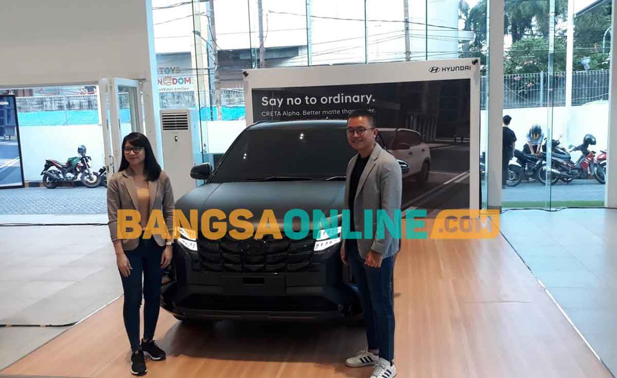 Launching Creta Alpha di Hyundai Basuki Rahmat, Surabaya. Foto: BANGSAONLINE
