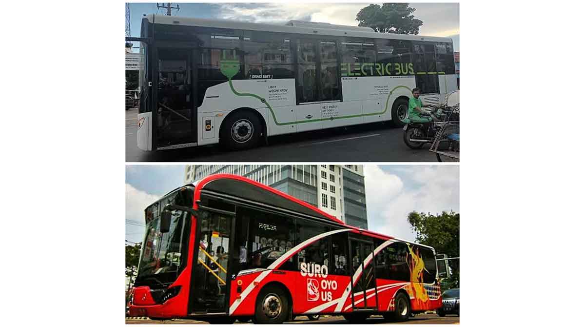 Rayakan HUT Surabaya, Bus Listrik Putih Mulai Uji Coba dan Gratis Dinaiki