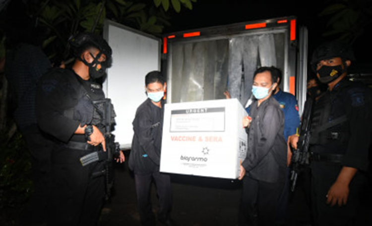 5.400 Dosis Vaksin Covid-19 Tiba di Banyuwangi. (foto: ist)