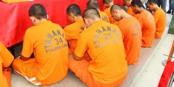 Satreskrim Polres Gresik Ungkap 15 Kasus dan Amankan 22 Terduga Pelaku Sepanjang April 2025
