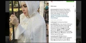 Mukena Idul Fitri Syahrini Hebohkan Netizen, Bagi-bagi Amplop Lagi