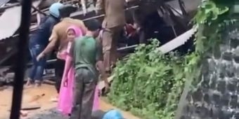 Longsor Terjang Desa Depok Trenggalek, 6 Warga Dilaporkan Hilang
