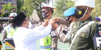 Pimpin Apel Gelar Pasukan Operasi Ketupat Semeru, Wabup Banyuwangi Bacakan Amanat Kapolri