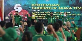 Datang ke Papua, Forkompimda Jatim Semangati Atlet Jatim, Gubernur Khofifah: Jaga Persaudaraan