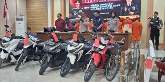 Polres Kediri Ungkap 15 Kasus Kriminal saat Operasi Sikat Semeru 2025