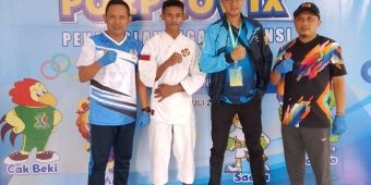 Cabor Kempo Kontingen Kabupaten Mojokerto Raih 4 Medali di Porprov IX Jatim