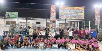 TMMD ke-128: Kodim Tuban Gelar Turnamen Voli