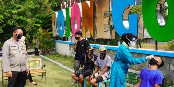 Pastikan Penerapan Prokes Covid-19, Kapolres Bojonegoro Cek Sejumlah Lokasi Wisata