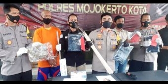 Pelaku Pembacokan dan Pengeroyokan di Kota Mojokerto Ditangkap di Jombang