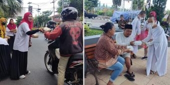 Sembilan Komunitas Perempuan Lintas Iman Kota Batu Bagikan Takjil