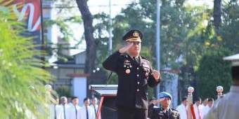 Pimpin Upacara Hari Lahir Pancasila 2026, Kapolres Gresik Bacakan Amanat Kepala BPIP