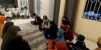 Gandeng Yatim Piatu, Anggota Fraksi Demokrat DPRD Jatim Doakan SBY Cepat Sembuh dari Kanker Prostat