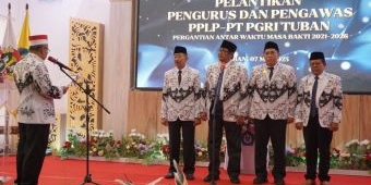 Unirow Launching 7 Bidang Studi PPG dan Helat Pelantikan Pengurus PPLP PT PGRI Tuban