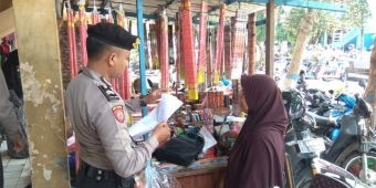 Polres Lamongan Razia Sejumlah Pedagang Petasan