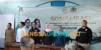 Gandeng Gakkum KLHK, Wakil Ketua Komisi IV DPR RI Gelar Sosialisasi di Kediri