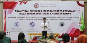 Wali Kota Pasuruan Ajak IDI Bersinergi Tekan Stunting dan Tingkatkan Layanan Kesehatan