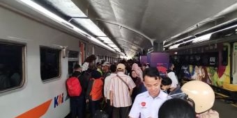 Libur Panjang Kenaikan Yesus Kristus, Penumpang KA di Stasiun Malang Tembus 36 Ribu