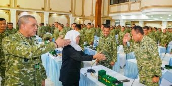 Gubernur Khofifah Tegaskan Sinergi Pemprov Jatim dan Kodam V/Brawijaya