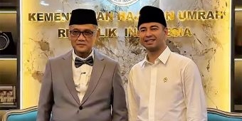 sambangi-kementerian-haji-dan-umrah-raffi-ahmad-puji-inovasi-rte-dan-penurunan-biaya-haji