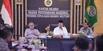 Menteri ATR/BPN Dorong Sertifikasi Tanah Proaktif dan Terukur di Bangka Belitung