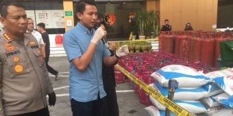 Polda Jatim Ringkus Pelaku Bisnis LPG Oplosan dan Penyeleweng Pupuk Subsidi