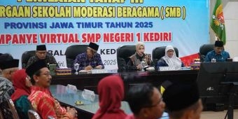 Wali Kota Kediri Dukung SMPN 1 Jadi Sekolah Moderasi Beragama Jawa Timur 2025