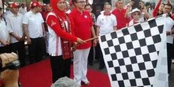 Sambut Hari Pahlawan, Mensos  Lepas Konvoi Kebangsaan 