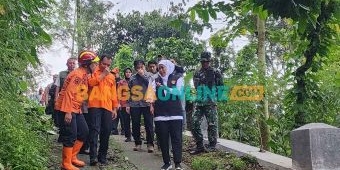 Tinjau Longsor di Trenggalek, Gubernur Khofifah Prioritaskan Mitigasi dan Relokasi Warga