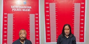 Di Hari yang Sama, Polres Ngawi Ciduk Kurir dan Pengedar Narkoba