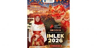 Peringati Imlek 2577 Kongzili, Gubernur Khofifah Ajak Warga Jatim Perkuat Toleransi dan Persatuan