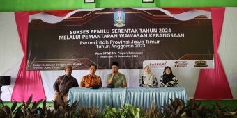 Demi Pemilu 2024 Damai, Aida Fitriati Gelar Sosialisasi Wawasan Kebangsaan di Prigen