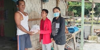 Peduli Sesama, GMNI Tuban Bagikan Puluhan Paket Sembako