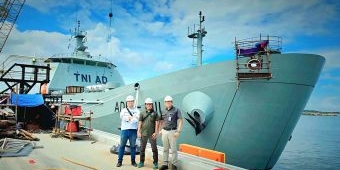 Tim DTSP ITS Berhasil Merancang ADRI LIII, Kapal Perang Multifungsi Terbesar TNI AD