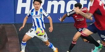 Hasil Liga Spanyol: Kandaskan Osasuna, Real Sociedad Makin Kokoh di Empat Besar Klasemen