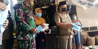 Kunjungi Pasar, Bupati Fadeli Imbau Warga Tetap Patuhi Protokol Kesehatan