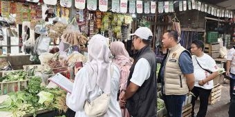 Bapanas-Satgas Pangan Polres Pasuruan Sidak Pasar Bangil, Sebut Ada Indikasi Permainan Harga Sembako