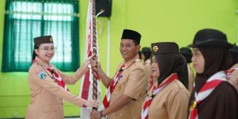 Ikuti Raimuna Jatim XIV, ini Harapan Istri Bupati Kediri Bagi 38 Kontingen Kwarcab Pramuka