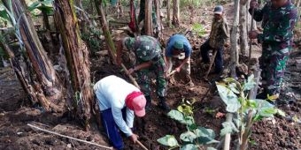 Bantu Bangun Desa, Satgas TMMD Kodim Malang-Batu Tuai Pujian Warga