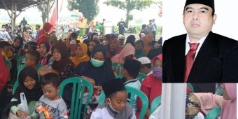 Gelar Sunatan Massal, Cakades Mahfud Ingin Berbakti untuk Warga Karanganyar Probolinggo