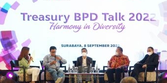Turut Sukseskan BPPU, Bank Jatim Gelar Treasury BPD Talk 2022