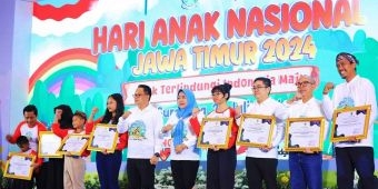 Hari Anak Nasional 2024, Pj Gubernur Jatim Raih Penghargaan dari Unicef