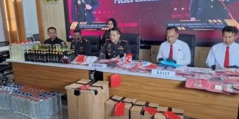 Polres Lamongan Ungkap 29 Kasus Narkoba, Obat Terlarang Rp430 Juta Disita