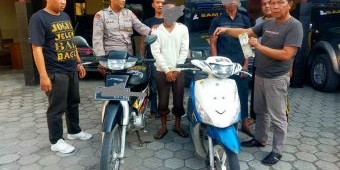 Dua Pelaku Pencurian Motor Berhasil Diamankan Polres Ngawi