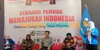 Peringati Sumpah Pemuda ke-95, KNPI Kota Madiun Gelar Sarasehan