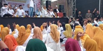 Dihadiri Gus Fahmi, Paslon Mubarok Targetkan Menang Mutlak di Trowulan