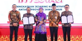 MoU KUB Bank Jatim-Bank Lampung, Gubernur Khofifah: Perkuat Konektivitas Ekonomi Antarbank Daerah
